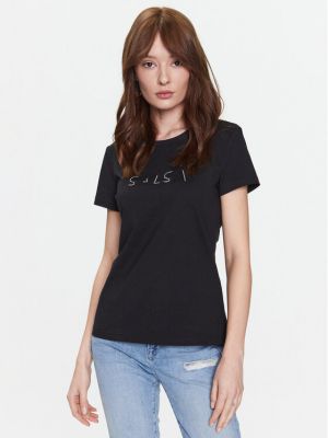 T-shirt Salsa schwarz