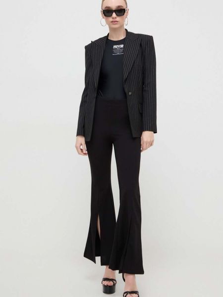 Blejzer s printom Versace Jeans Couture crna