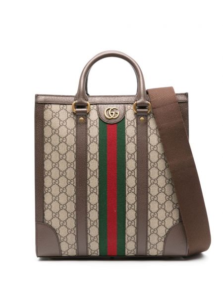 Nakupovalna torba Gucci rjava