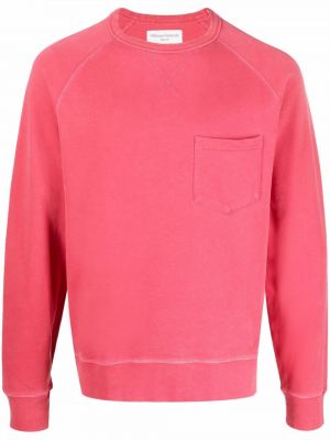 Sweatshirt med lommer Officine Generale rød