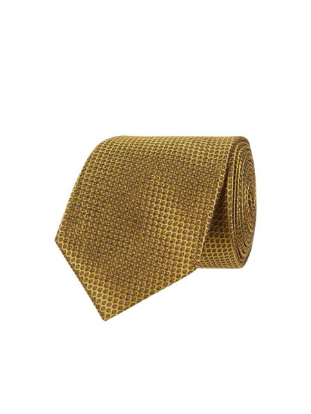 Krawat z jedwabiu Seidenfalter, żółty
