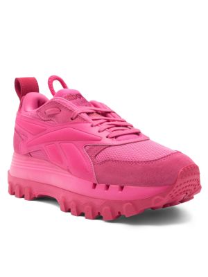 Pantofi din piele Reebok roz