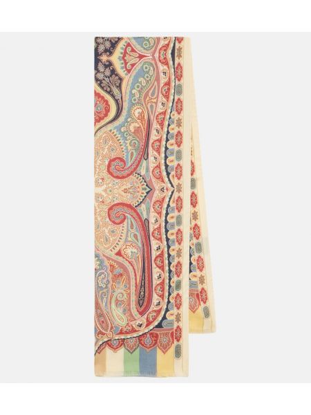 Sciarpa di seta di cachemire paisley Etro