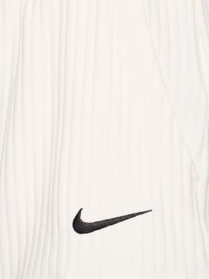 Fonott jersey rövidnadrág Nike bézs