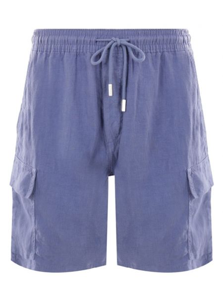 Lanene kratke hlače Vilebrequin vijolična