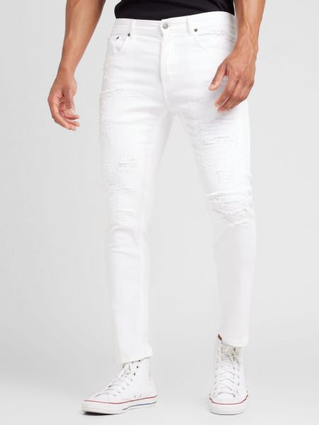 Straight leg jeans Dondup bianco
