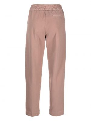 Bavlněné kalhoty Circolo 1901 růžové
