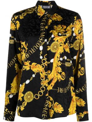 Bluse mit print Versace Jeans Couture
