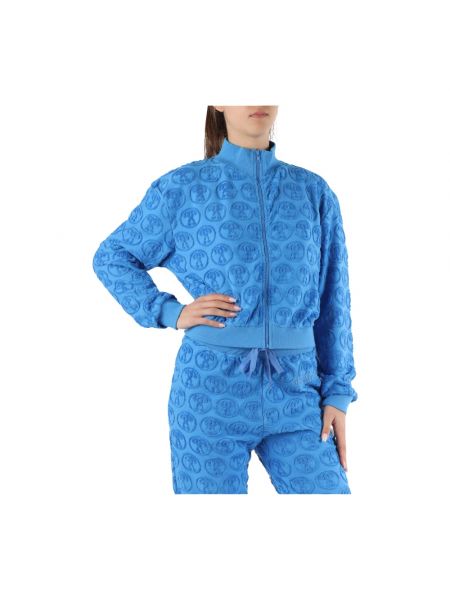 Sportliche sweatshirt Moschino blau