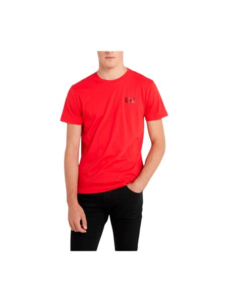Koszulka Emporio Armani Ea7 czerwona