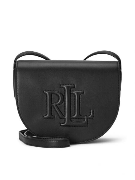 Τσάντα χιαστί Lauren Ralph Lauren μαύρο
