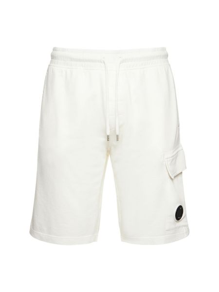 Pantalones cortos cargo de algodón C.p. Company blanco