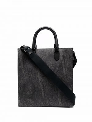 Paisley trykt shoppingbag Etro svart