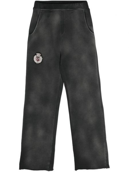 Pantalon droit en coton 424 gris