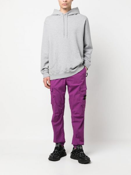 Pantalon cargo avec poches Stone Island violet