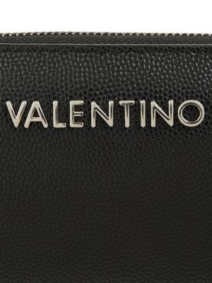 Portfel skórzany Valentino czarny