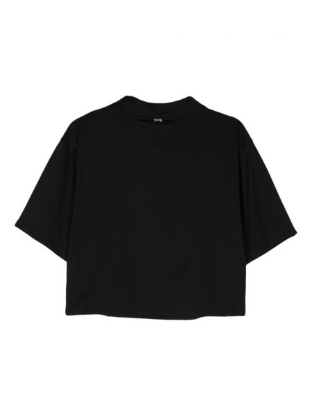 Jersey t-shirt Herno schwarz