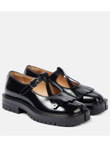 Mary jane pumps i läder Maison Margiela svart