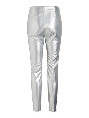 Pantaloni Vila argintiu