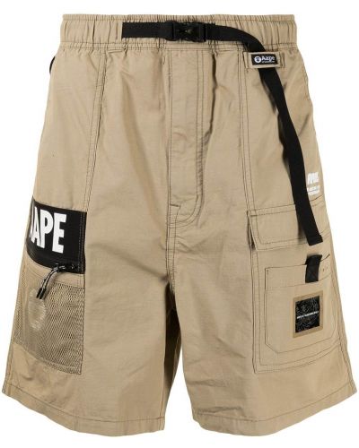 Pantalones cortos cargo Aape By *a Bathing Ape® marrón