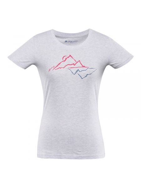 Kokvilnas t-krekls Alpine Pro balts