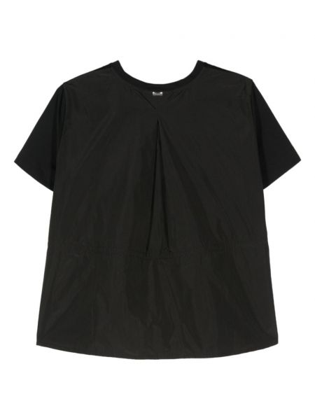 T-shirt aus baumwoll Herno schwarz