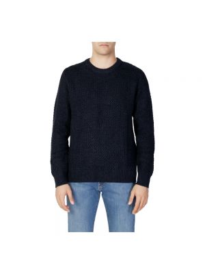 Sweter Selected Homme niebieski