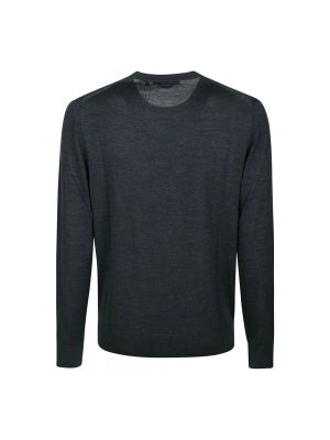 Sweter w kolorze melanż Michael Kors czarny
