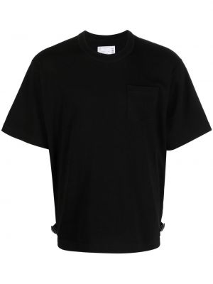 T-shirt à boucle Sacai noir