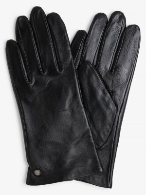 Rękawiczki skórzane Roeckl czarne