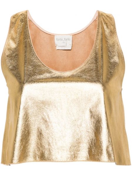 Tank top Forte_forte gold