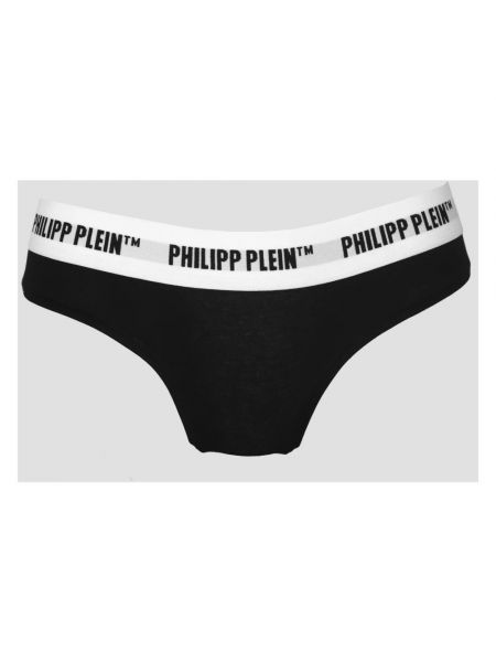 Slipy bawełniane Philipp Plein czarne
