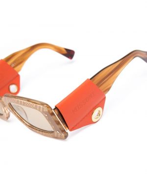 Chunky sluneční brýle s potiskem Missoni Eyewear