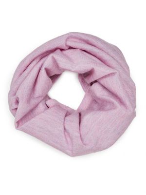Меланжевий шарф з вовни мериноса Buff фіолетовий