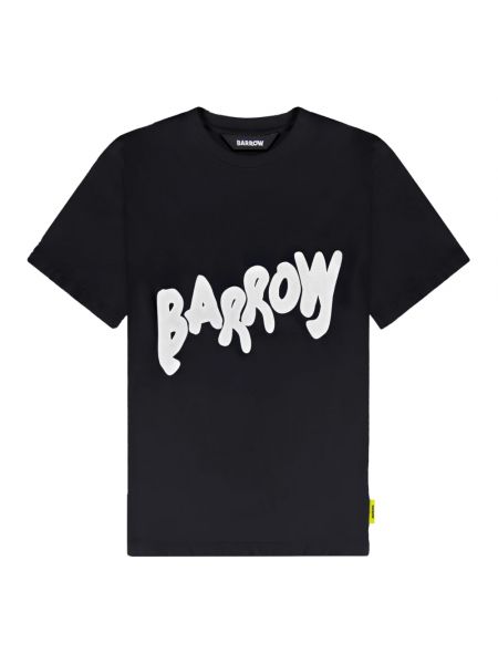 T-shirt mit print Barrow schwarz