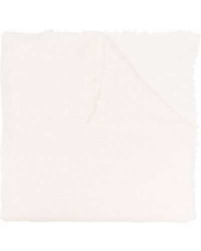 Bufanda de cachemir Mouleta blanco