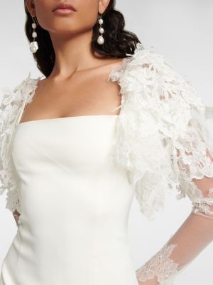 Μάξι φόρεμα Danielle Frankel λευκό