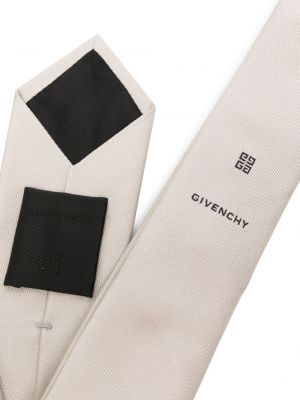 Hedvábná kravata s výšivkou Givenchy