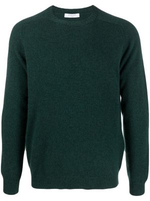 Кашмирен пуловер Boglioli зелено