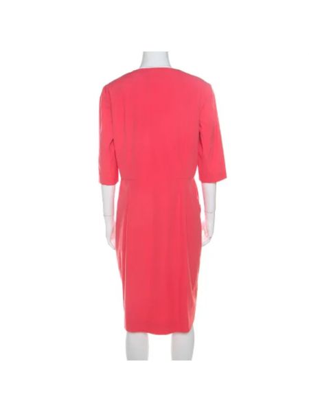 Sukienka bawełniana Jil Sander Pre-owned różowa