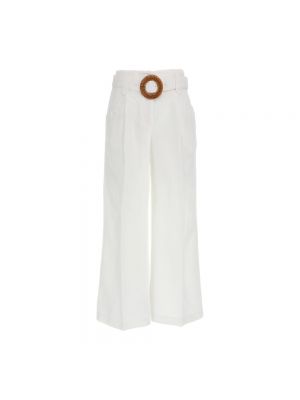 Spodnie Re-hash białe