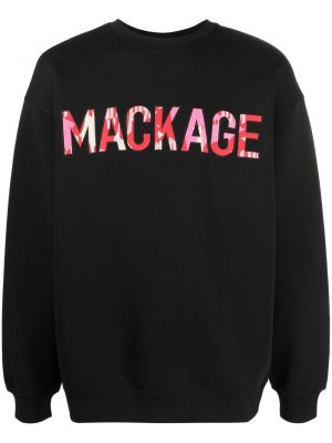 Slank sweatshirt Mackage svart