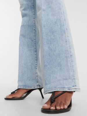 Jeans bootcut taille haute Veronica Beard bleu