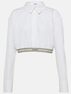 Белая рубашка Loewe