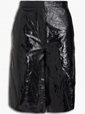 Кожаные шорты Remain Birger Christensen, черные