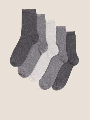 Ponožky Marks & Spencer, šedá