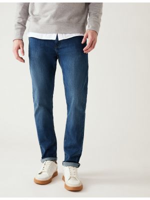 Skinny džíny Marks & Spencer modré