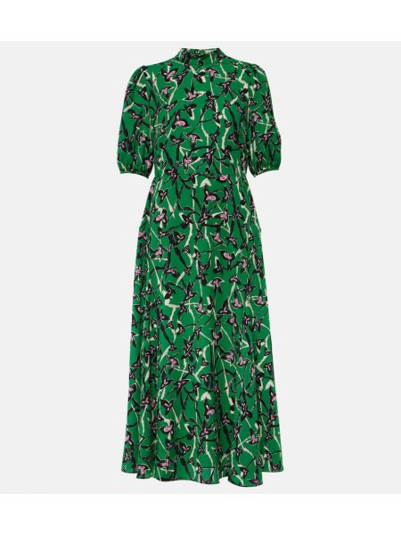 Jersey dress Diane Von Furstenberg grønn