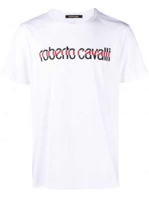 T-shirt Roberto Cavalli vit