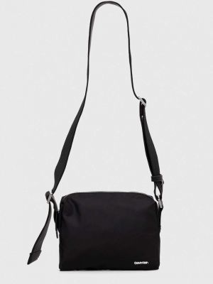 Nylonowa torba na ramię relaxed fit Calvin Klein czarna